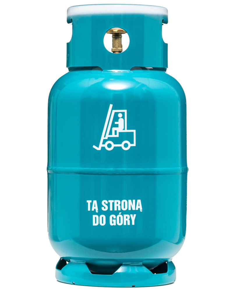 Butla do wózków widłowych 11 kg z osłoną na gaz propan-butan