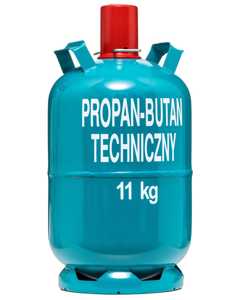 Butla gospodarcza 11 kg z uchwytami na gaz propan-butan