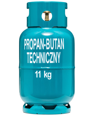 Butla gospodarcza 11 kg z osłoną na gaz propan-butan