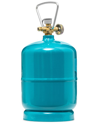 Butla turystyczna 1 kg z uchwytem na gaz propan