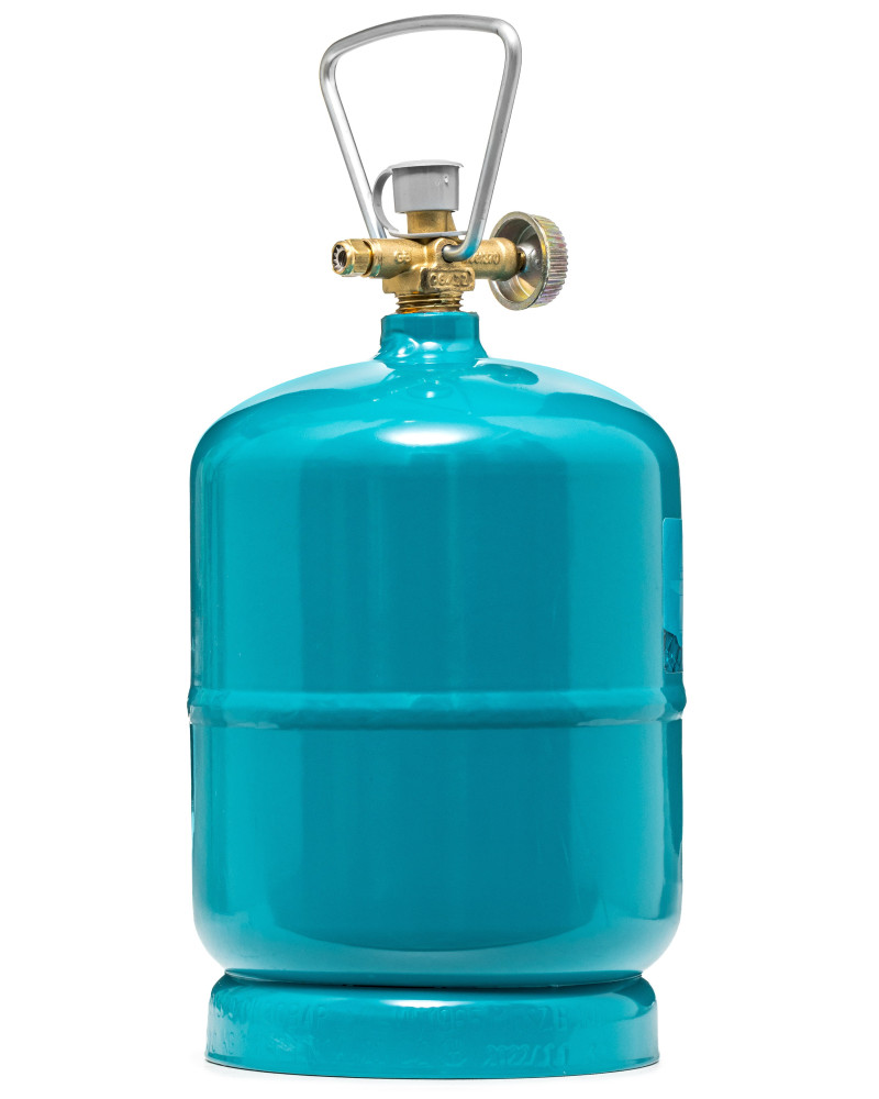Butla turystyczna 1 kg z uchwytem na gaz propan